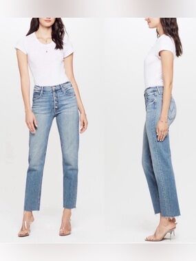 Mother Denim The Dixie Dazzler Ankle Fray size 27
